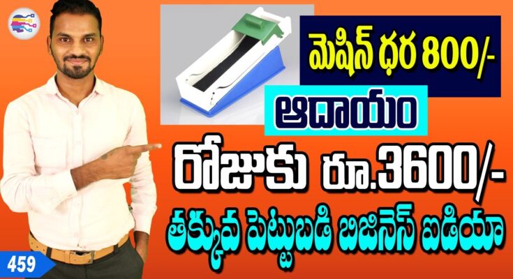 Low investment business ideas 2021 in telugu